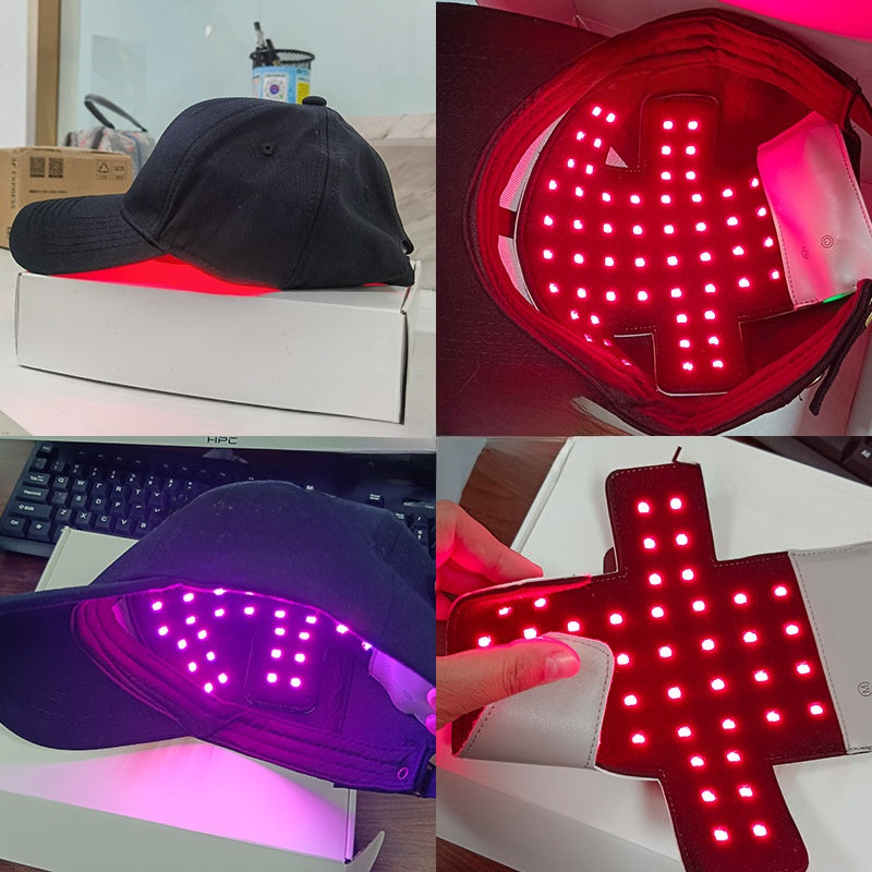 Red Light Therapy Hair Growth Cap (56/96 Bulb)