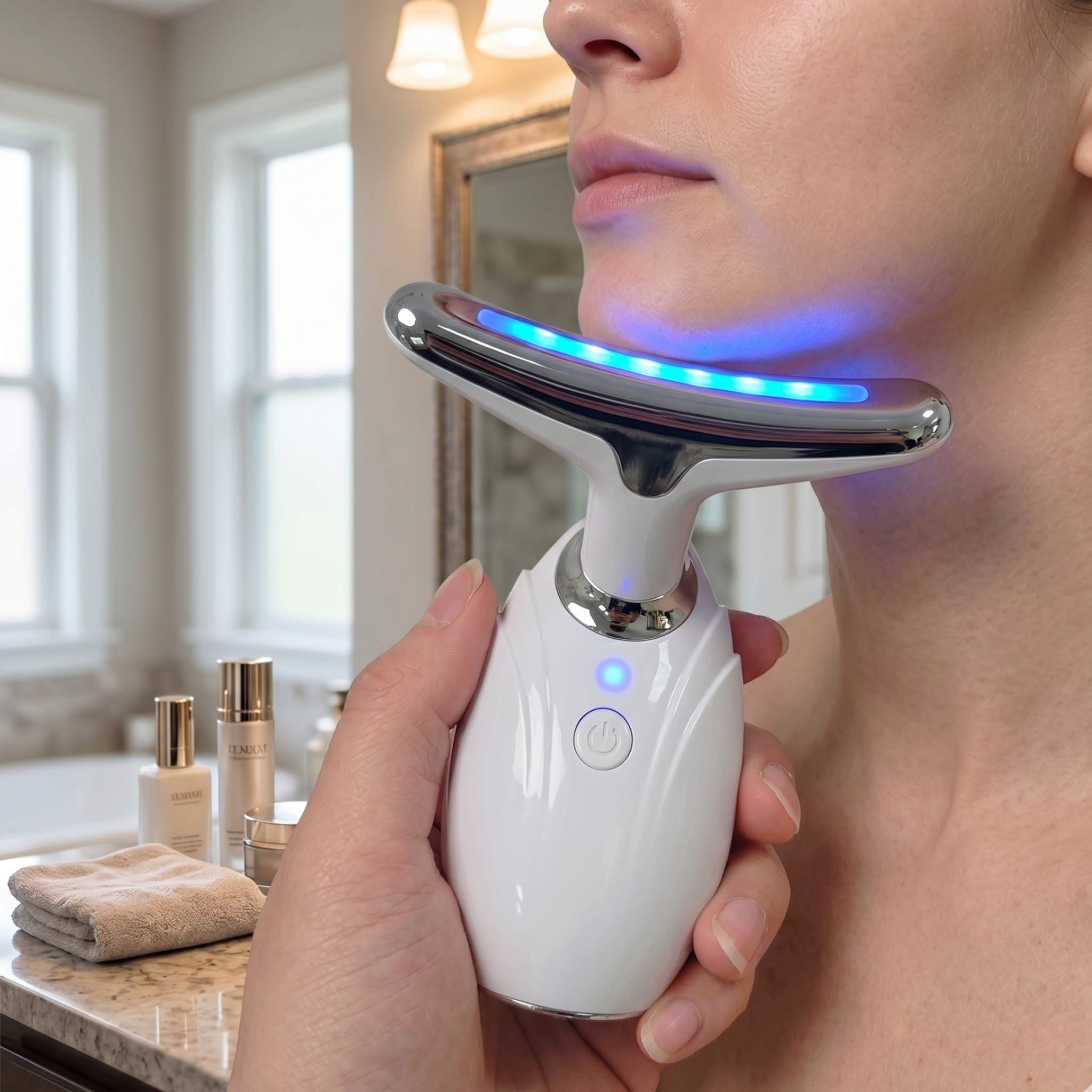 Neck & Face Lifting LED Therapy Device