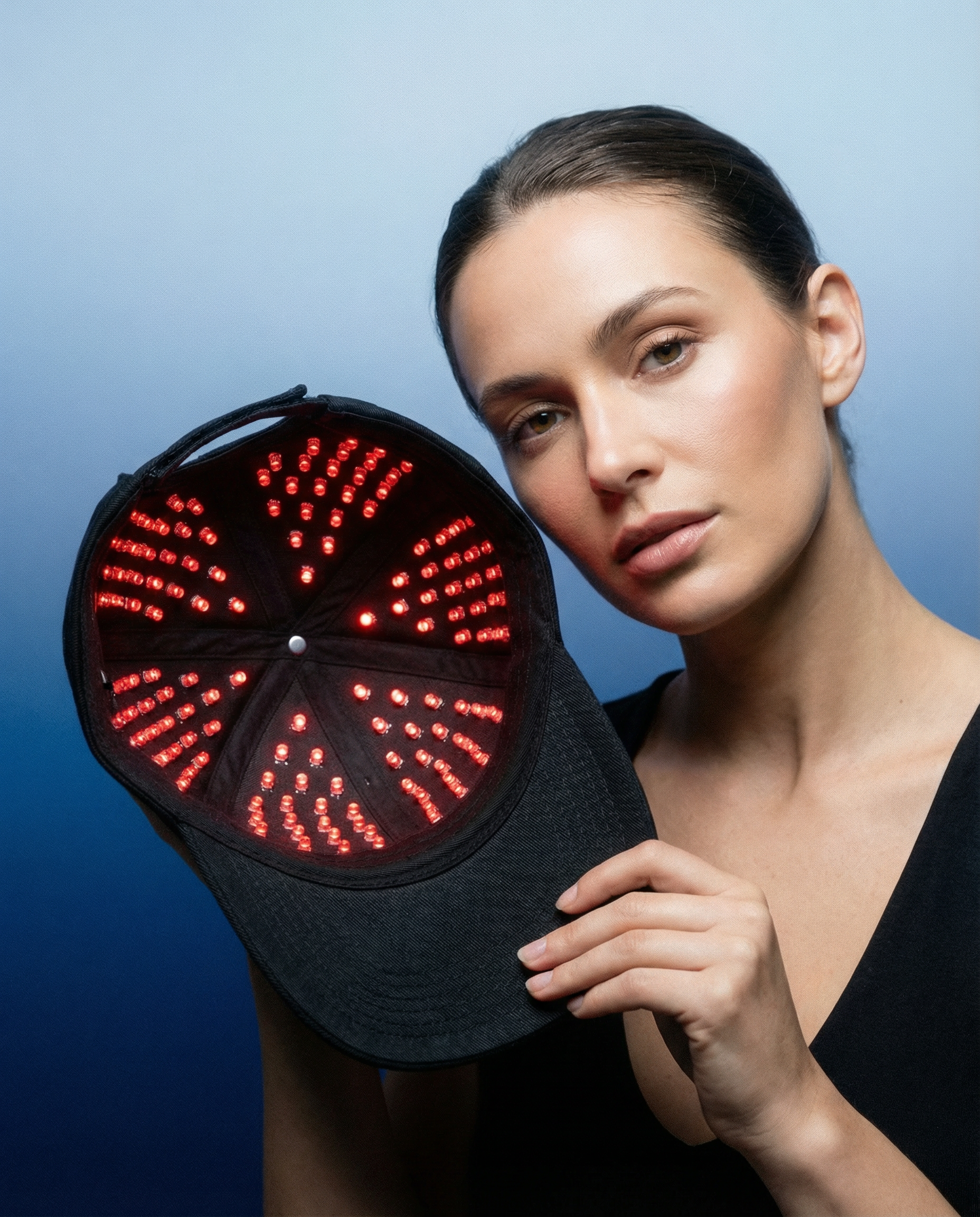Red Light Therapy Hair Growth Cap (56/96 Bulb)