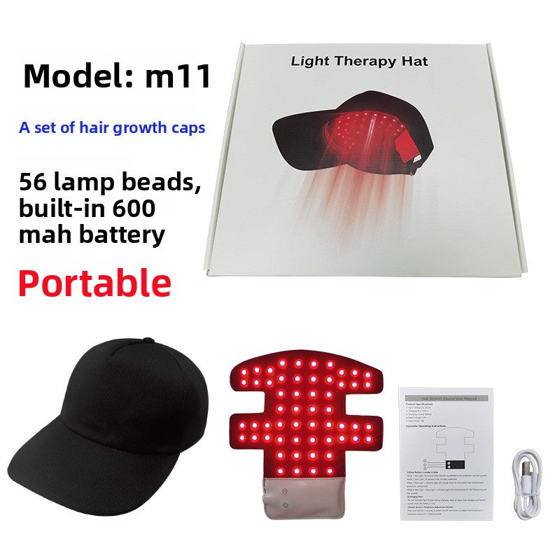 Red Light Therapy Hair Growth Cap (56/96 Bulb)