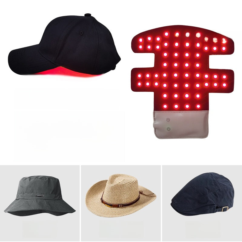 Red Light Therapy Hair Growth Cap (56/96 Bulb)