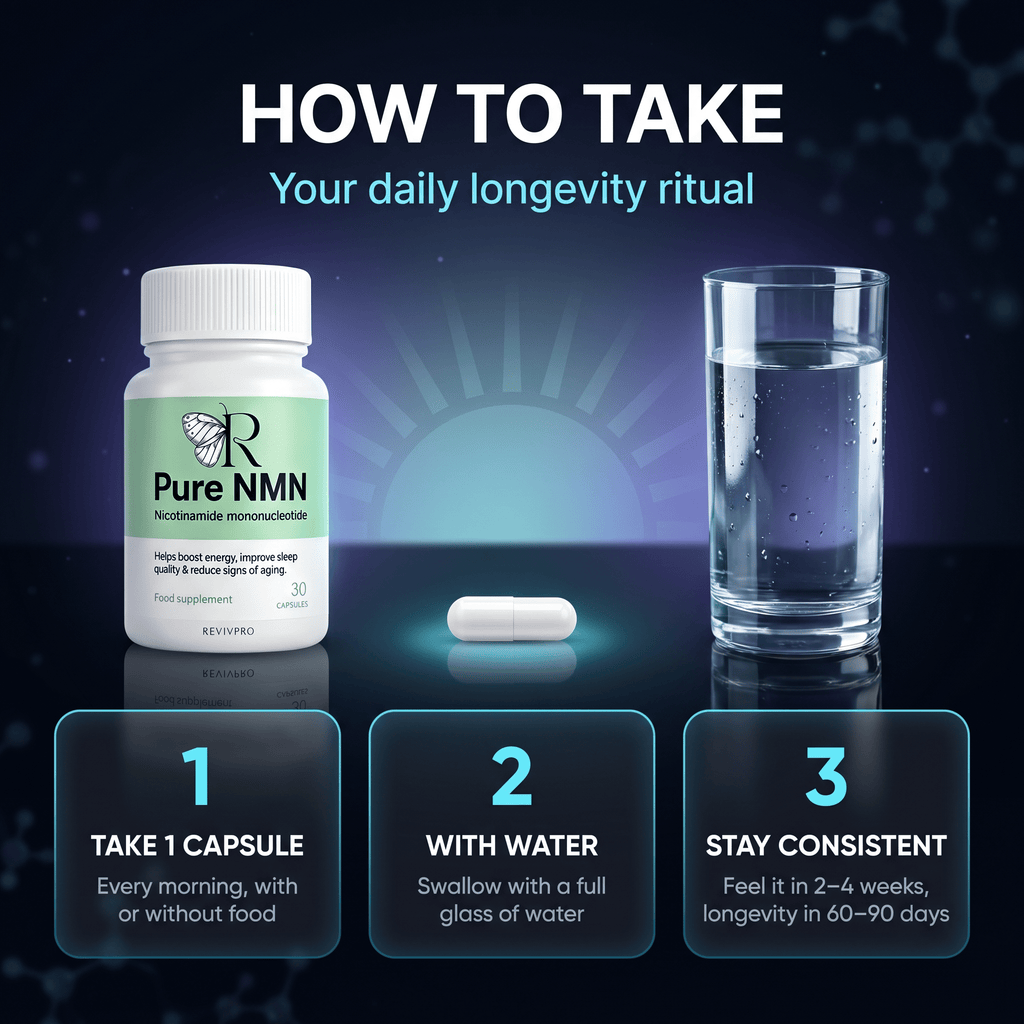 NMN Supplement Pure Capsules – Boost Energy & Fight Aging | RevivPro