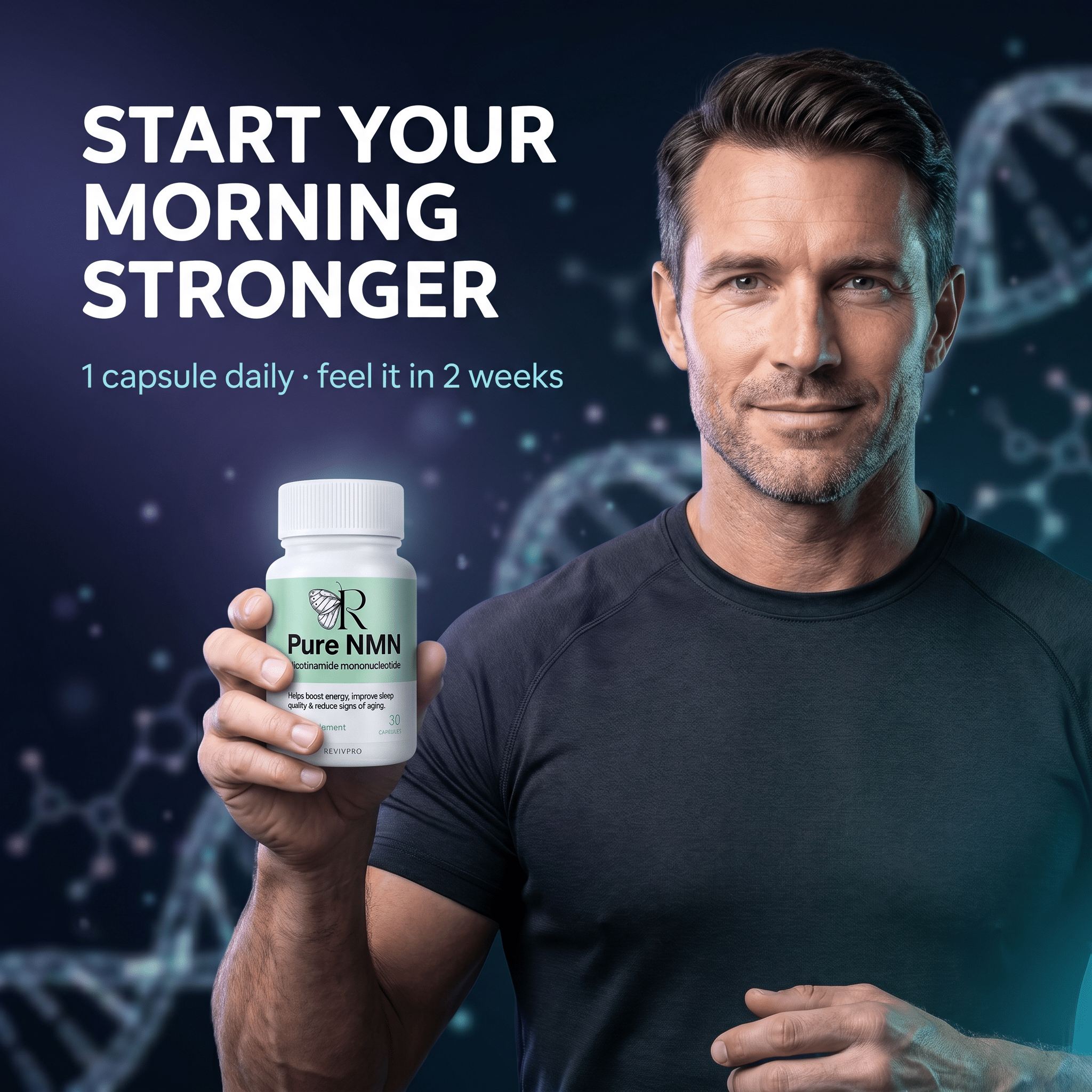 NMN Supplement Pure Capsules – Boost Energy & Fight Aging | RevivPro