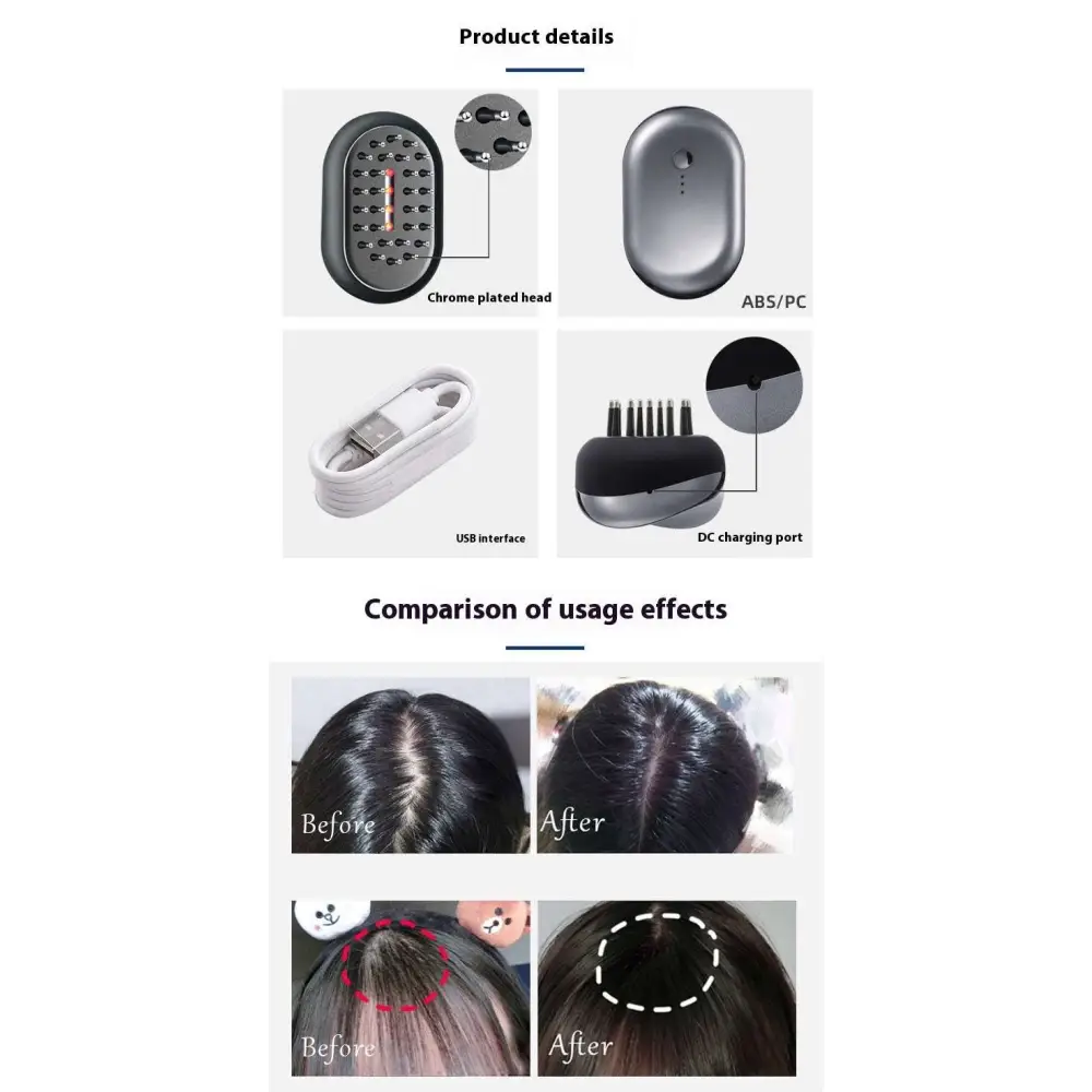 Red Light Hair Care Growth Comb